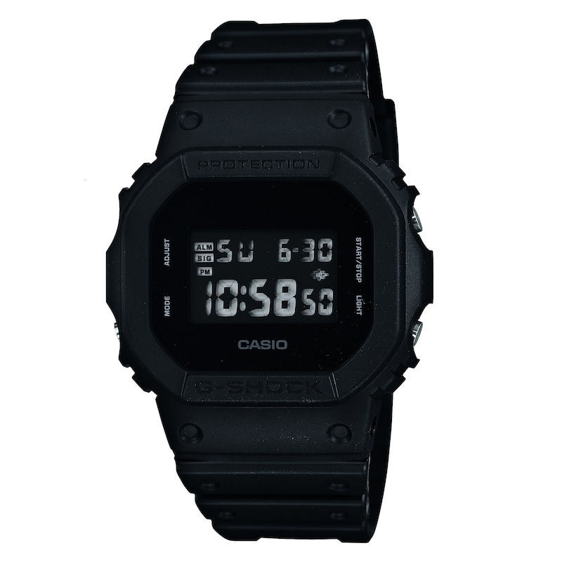 G-Shock DW-5600BB-1ER Men's Square Dial Black Resin Strap Watch