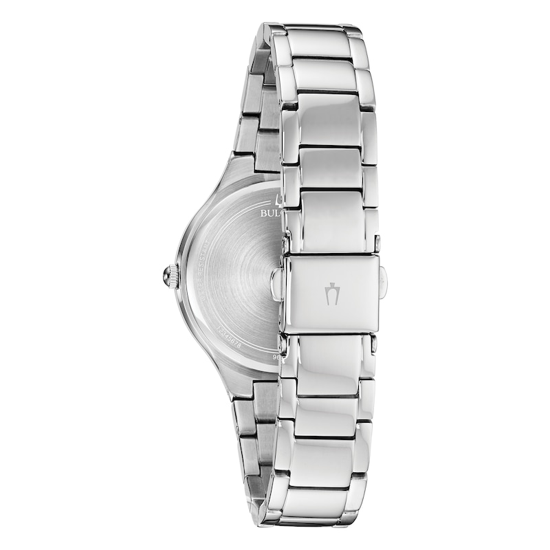 Main Image 3 of Bulova Classic Crystal Ladies' Stainless Steel Bracelet Watch