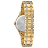 Thumbnail Image 2 of Bulova Classic Crystal Ladies' Gold Tone Bracelet & Watch Gift Set