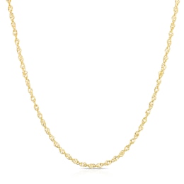 9ct Yellow Gold 18" Singapore Chain Necklace