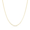 Thumbnail Image 1 of 9ct Yellow Gold Flat 16&quot; Belcher Chain Necklace