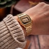 Thumbnail Image 2 of Casio Vintage Gold Tone Digital Stainless Steel Watch