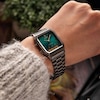 Thumbnail Image 2 of Casio Vintage Green Digital Dial Grey Stainless Steel Watch