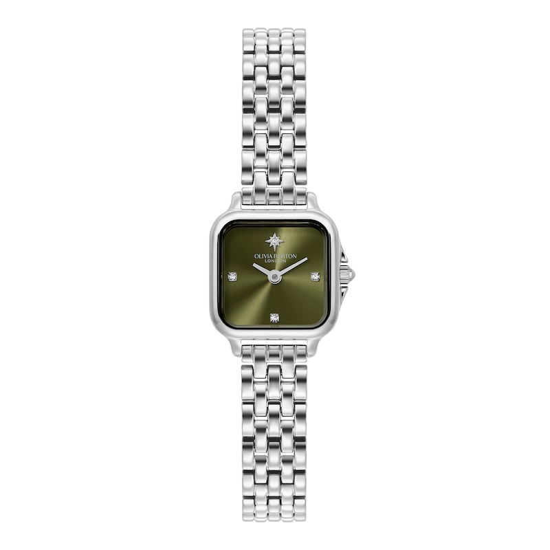 Main Image 1 of Olivia Burton Ladies' Mini Grosvenor Stainless Steel Bracelet Watch