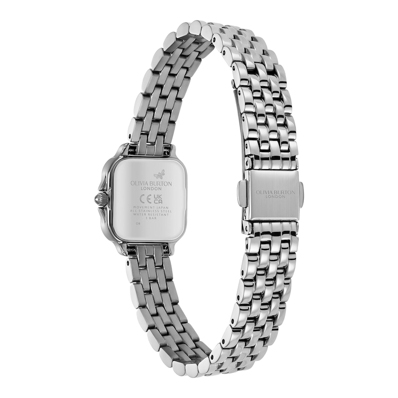 Main Image 4 of Olivia Burton Ladies' Mini Grosvenor Stainless Steel Bracelet Watch