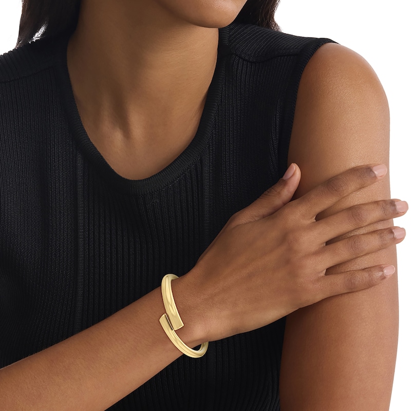 Main Image 3 of Calvin Klein Ladies' Gold Tone Bangle