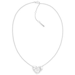 Calvin Klein Ladies' Stainless Steel Heart Necklace