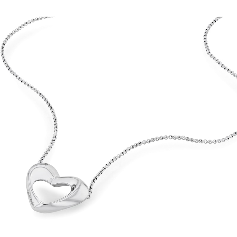 Main Image 2 of Calvin Klein Ladies' Stainless Steel Heart Necklace