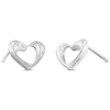 Thumbnail Image 2 of Calvin Klein Ladies' Stainless Steel Heart Stud Earrings