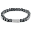 Thumbnail Image 1 of Calvin Klein Men's Grey Plated Matte Beaded Bracelet