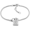 Thumbnail Image 1 of Tommy Hilfiger Ladies' Stainless Steel Bracelet With TH Monogram Lock Pendant