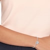 Thumbnail Image 3 of Tommy Hilfiger Ladies' Stainless Steel Bracelet With TH Monogram Lock Pendant