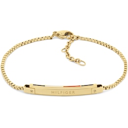 Tommy Hilfiger Ladies' Gold Plated Chain Bracelet