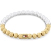 Thumbnail Image 1 of Tommy Hilfiger Ladies' Glass Pearl Gold Plated Beaded Bracelet