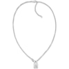 Thumbnail Image 1 of Tommy Hilfiger Ladies' Stainless Steel Necklace & TH Monogram Lock Pendant