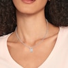 Thumbnail Image 3 of Tommy Hilfiger Ladies' Stainless Steel Necklace & TH Monogram Lock Pendant