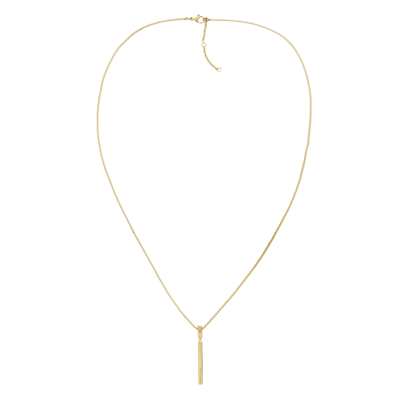 Main Image 1 of Tommy Hilfiger Ladies' Gold Plated Pendant And Chain Necklace