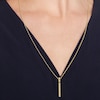 Thumbnail Image 2 of Tommy Hilfiger Ladies' Gold Plated Pendant And Chain Necklace