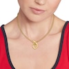 Thumbnail Image 3 of Tommy Hilfiger Ladies' Gold Tone Toggle Heart Pendant Necklace