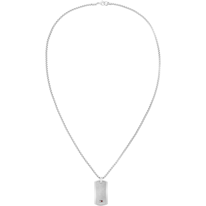 Main Image 1 of Tommy Hilfiger Men's Stainless Steel Pendant Necklace