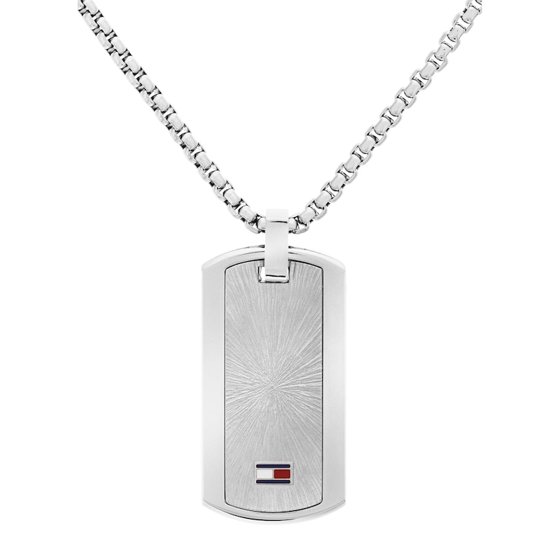 Main Image 2 of Tommy Hilfiger Men's Stainless Steel Pendant Necklace