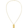 Thumbnail Image 1 of Tommy Hilfiger Men's Gold Plated Pendant Necklace