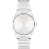 Thumbnail Image 1 of Calvin Klein Ladies' Silver Dial Gold Accents Stainless Steel Bracelet Watch