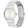 Thumbnail Image 2 of Calvin Klein Ladies' Silver Dial Gold Accents Stainless Steel Bracelet Watch