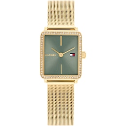 Tommy Hilfiger Ladies' Gold Plated Mesh Watch