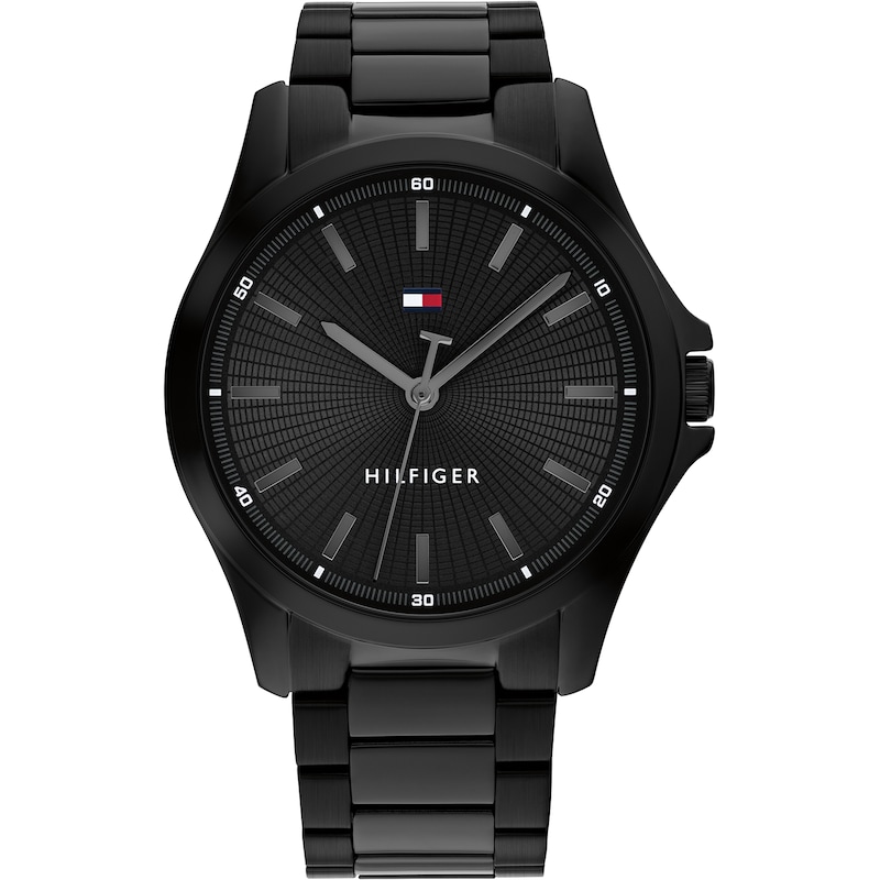 Main Image 1 of Tommy Hilfiger Men's Black Tone Bracelet Watch