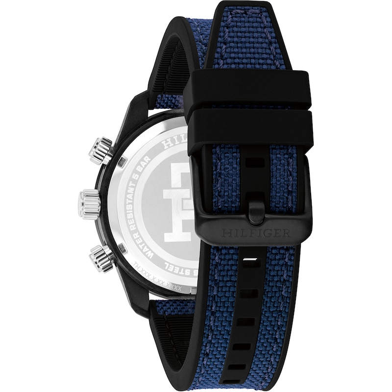 Main Image 3 of Tommy Hilfiger Men's Chronograph Navy Blue Cordura Strap Watch