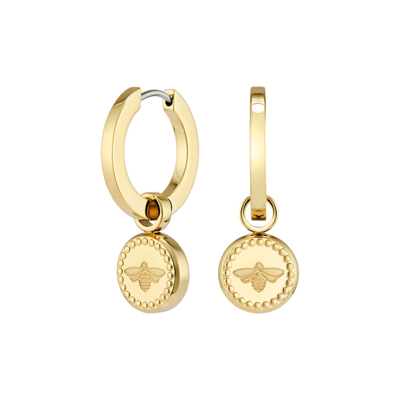 Main Image 1 of Olivia Burton Ladies' Signature Charms Light Gold Tone Earrings