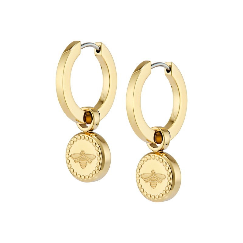 Main Image 2 of Olivia Burton Ladies' Signature Charms Light Gold Tone Earrings