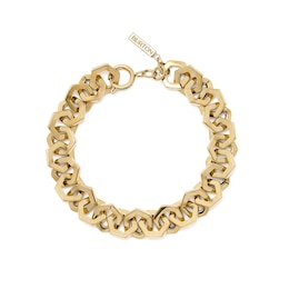 Olivia Burton Ladies' Honeycomb Light Gold Tone Link Bracelet