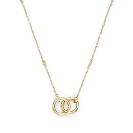 Olivia Burton Ladies' Light Gold Tone Amity Interlock Necklace