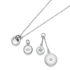 Thumbnail Image 4 of Olivia Burton Ladies' Signature Charms Stainless Steel Necklace