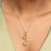 Thumbnail Image 5 of Olivia Burton Ladies' Signature Charms Light Gold Tone Necklace