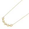 Thumbnail Image 3 of Olivia Burton Ladies' Ever Stacked Crystal Hex Honeycomb Light Gold Tone Necklace