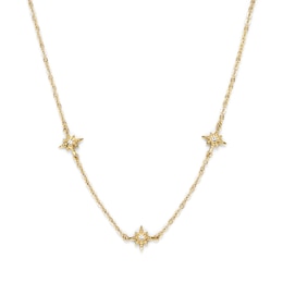 Olivia Burton Ladies' Ever Stacked North Star Light Gold Tone Necklace