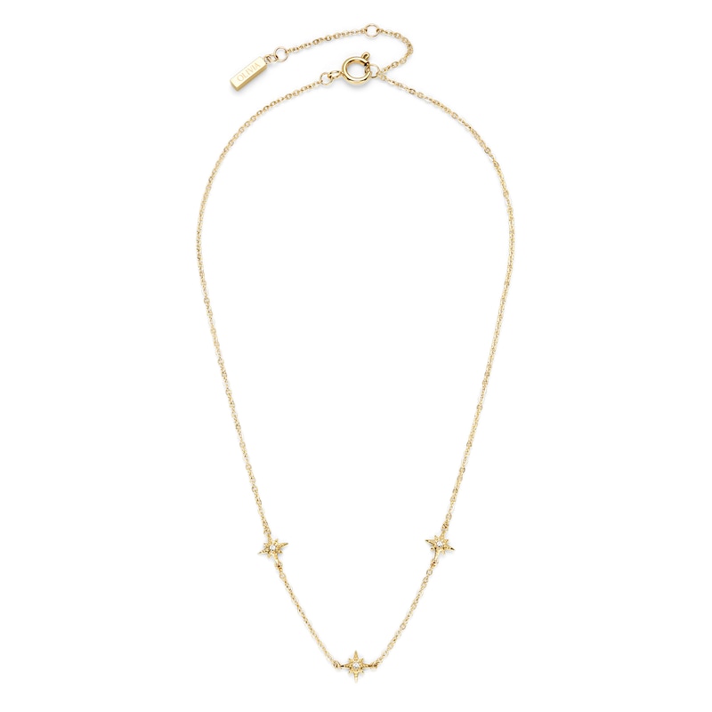 Main Image 2 of Olivia Burton Ladies' Ever Stacked North Star Light Gold Tone Necklace