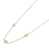 Thumbnail Image 3 of Olivia Burton Ladies' Ever Stacked North Star Light Gold Tone Necklace