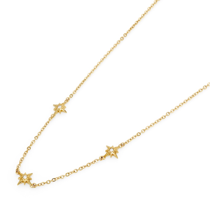 Main Image 3 of Olivia Burton Ladies' Ever Stacked North Star Light Gold Tone Necklace