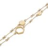 Thumbnail Image 3 of Olivia Burton Ladies' Honeycomb Classic Light Gold Tone Double Layered Bracelet