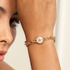 Thumbnail Image 4 of Olivia Burton Ladies' Signature Charms Light Gold Tone Bracelet