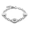 Thumbnail Image 2 of Olivia Burton Ladies' Signature Charms Stainless Steel Bracelet