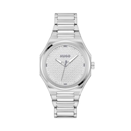 HUGO #GRAIL FOR HER Stainless Steel Bracelet Watch