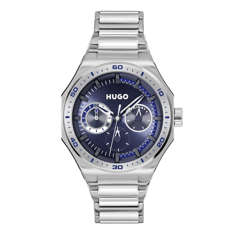 Main Image 1 of Gents HUGO #GRAIL SPORT Stainless Steel Bracelet Watch