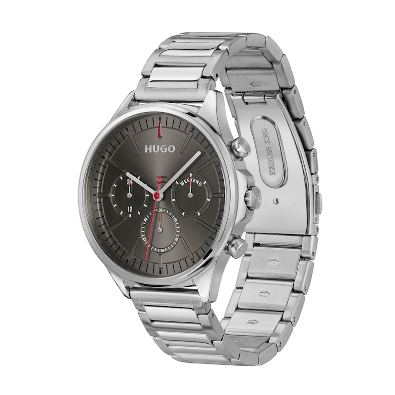 Main Image 2 of HUGO #SMASH MULTI Men's Stainless Steel Bracelet Watch