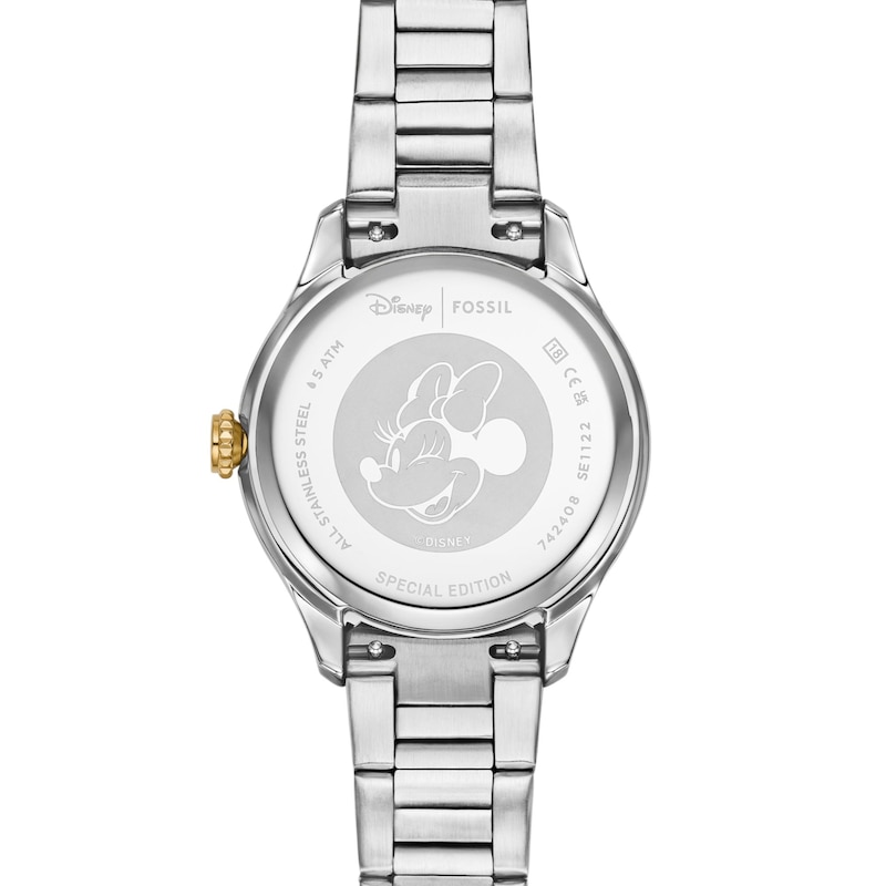 Main Image 4 of Fossil x Minnie Mouse Ladies' Special Edition Two Tone Bracelet Watch