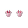 Thumbnail Image 1 of Disney Sterling Silver Minnie Mouse Pink Enamel Stud Earrings